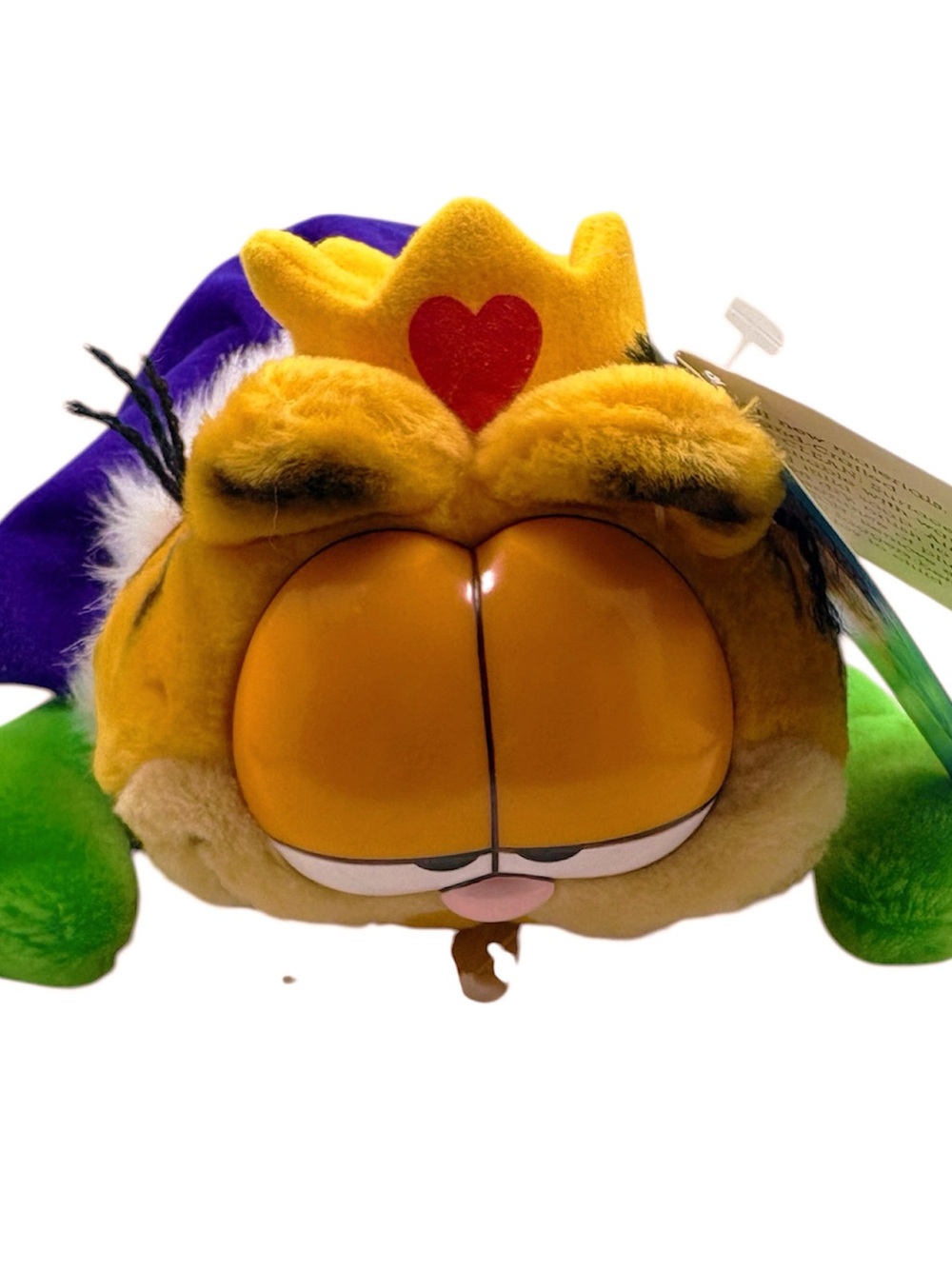 Garfield Prince Frog Plush Toy With Tags By Dakin 1978-1981 Rare 11”Collectible